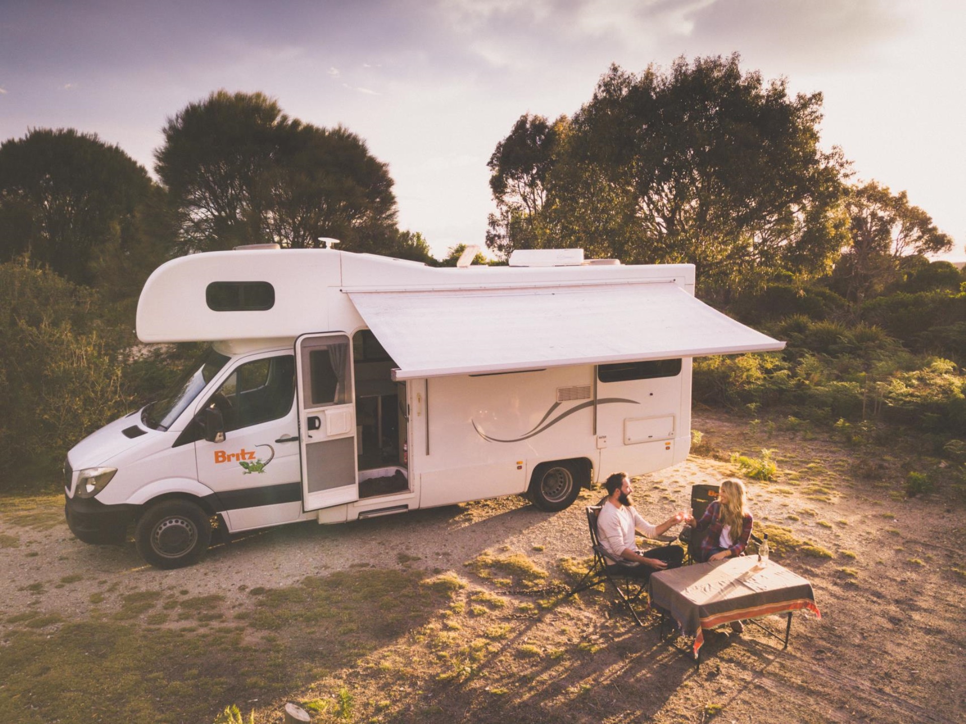 Britz Frontier camper Australie