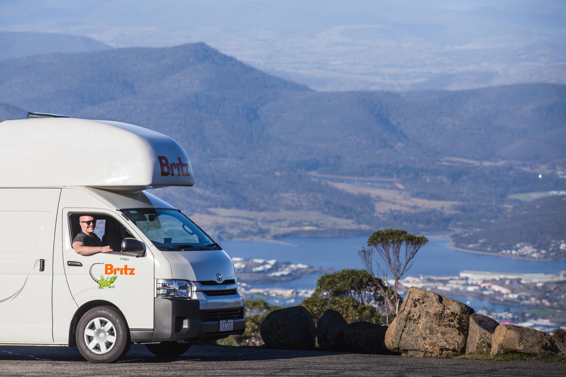 Britz Voyager camper Australie