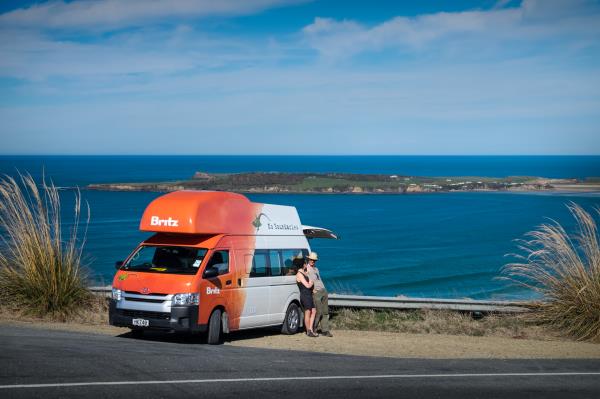 Britz Hitop camper Nieuw-Zeeland