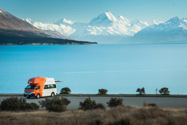 Britz Voyager camper Nieuw-Zeeland