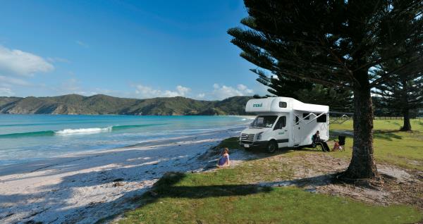 Maui Beach camper Nieuw-Zeeland